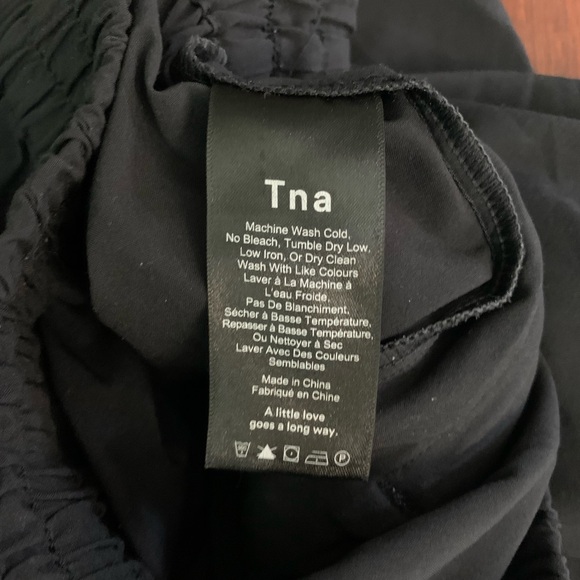 TNA | Lightweight Trackpants Zipper Pockets & Ankle Smocked Waist - XXS - Picture 7 of 8